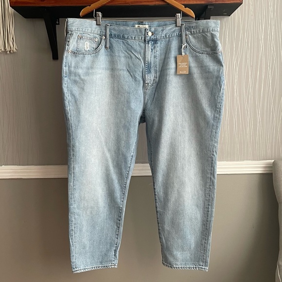 Madewell The Perfect Vintage Jean in Ellicott Wash Plus Size 37 / US 24 - Picture 2 of 13